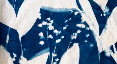 Панно «Травы на рассвете»